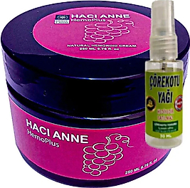 SÜPER HACI ANNE 200 ML KREMİ+30 ML ÇÖREK OTU YAĞI İLE