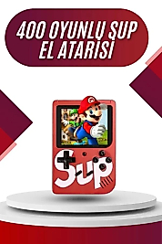 Sup Atari Retro 400 Nostalji Oyunlu Mini Atari Taşınabilir Oyun Konsolu