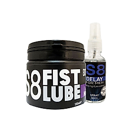 STİMUL8 500ML BÜYÜK BOY FİST LUBELUBRİKANTKREM + STİMUL8 30 ML DEIIAY SPREY