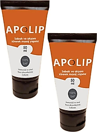 SÜPER APOLİP HIZLI MASAJ BAKIM KREMİ 50ML X 2 ADET