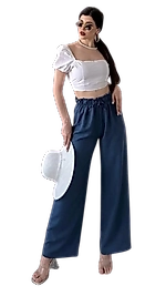 Beli Büzgülü Pantolon