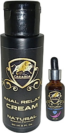 CARABOA KADIN ERKEK ANALRAHATLATICI CREAM YANINDA ERKEKLER IÇİN CİNSELDAMLA