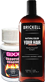 BRİCKELL SAÇSAKAL 237ML ERKEK BEYAZIIK ŞAMPUANI + SIXX ERKEKLERE ÖZEL CİNSELGÜÇ 30 LU