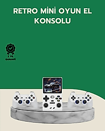 10.000 Oyunlu Taşınabilir Oyun Konsolu HDMI Çıkışlı