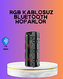 Güçlü Bass ve Net Tiz Özellikli Kablosuz Hoparlör