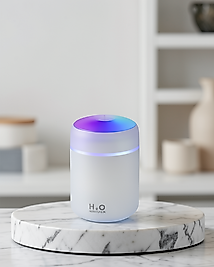 Sessiz LED Işıklı Masaüstü Nemlendirici 300 ml XUCZH2ONEMLENDİRİCİİİİ-1