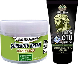 ÇÖREK OTU KREMİ BÜYÜK BOY 150 ML KREM + IBN-I SİNA ÇÖREK OTU KREMİ 50 ML