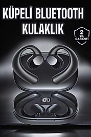 Bluetooth Kulaklık Küpe Görünümlü Yüksek Ses Kaliteli Gamer Kulaklık
