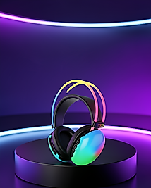 Kablosuz RGB Aydınlatmalı Oyuncu Kulaklık XUCZPG580KULAKLIKKKKKKK