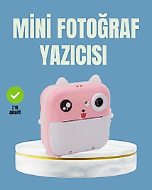 Anında Baskı ve Yüksek Çözünürlüklü Çift Lensli Fotoğraf Makinesi