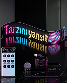 RGB LED Matris Panel Esnek Yapı UCZZZLEDMATRİX60CM