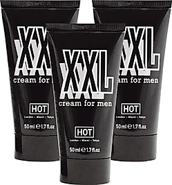 SÜPER HOTXXL CREAM MEN HARDENER D.LAY ENLRGR 3 ADET 50 ML ERKEKLERE ÖZEL KREM