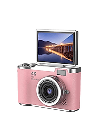 Dijital Kamera 48 MP Flip Ekranlı 1080P Video UCZZZLK007FOTOĞRAFMAKİNESİPEMBE-4