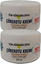 TÜM VÜCUT SIZILARINA YÜKSEK ETKİLİ ÇÖREKOTU KREMİ 200 ML X 2 ADET