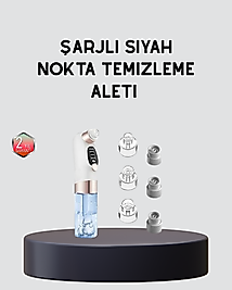 3 Kademeli Vakumlu Gözenek Temizleme Cihazı – Cilt Yenileyici Masaj ve Derin Temizlik