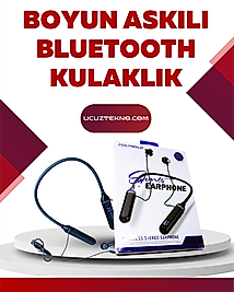Kulak içi Bluetooth Kulaklık Boyun Bantlı PG-100 UUCZZZ60SAAT-3