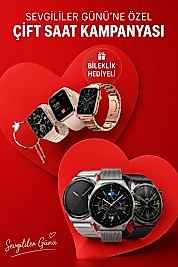 Sevgiliye Özel Yeni Nesil Akıllı Saat Çiftlere Özel Kampanya Çift Saatleri