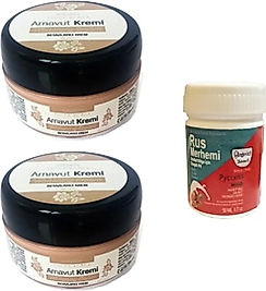 SÜPER THREE BRAND ARNAVUT KREMİ 2 ADET + RUS MERHEMİ 50 ML 1 ADET