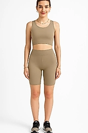 Tayt Crop Takım-Taş