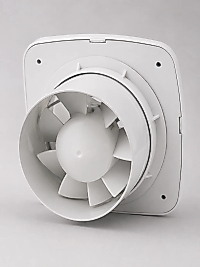 120 mm Havalandırma Fanı 180 m³/h Dekoratif Duvar ve Tavan Tipi Aspiratör