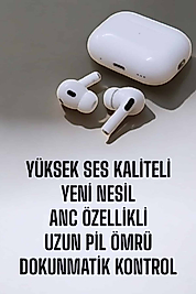 Kablosuz Bluetooth Kulaklık Gürültü Önleme Su Geçirmez UCZAİRPODSPRO1-1