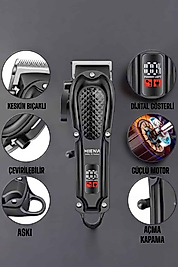 Şarjlı Tıraş Makinesi Keskin Bıçaklı Dijital Gösterge UCZHK750TIRAŞM3