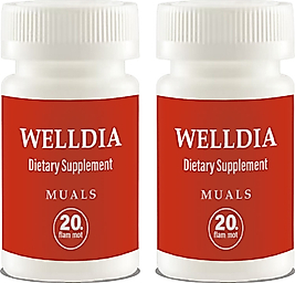 WELLDİA PROST PRO CAPS: 2 ADET ERKEKLERE ÖZEL FORMÜLLÜ 20LI TAKVİYELİK KAPSÜLLER