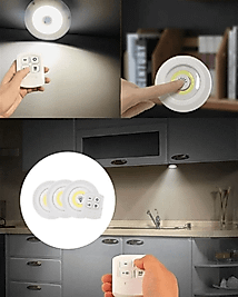 Kablosuz Uzaktan Kumandalı 3 Lü LED Spot Lamba XUCZ3LÜLAMBA-5