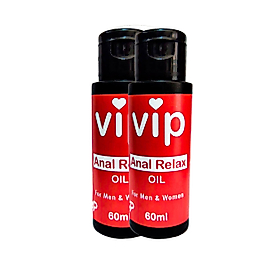 VIP OİL FOR ANALREIAXOİL 2 ADET BAY BAYAN YAĞ 60 ML