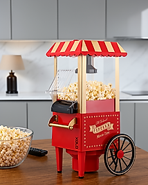 Yağsız Popcorn Makinesi Sıcak Hava ile 1 Litre Kapasiteli UCZZPG618KIRMIZI-11