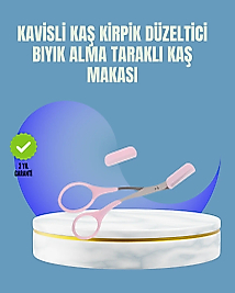 Tarak ve Fırça Başlıklı Kaş Şekillendirme Makası