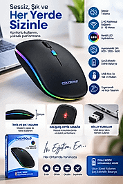 Kablosuz Optik Mouse 800 1200 1600 DPI Pg9009mouse-3