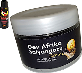 GİANT AFRİKASALYANGOZU DEV SALYANGOZYAŞLANMA KARŞITI 100ML + L.KAMASUTRA BAYAN MEMEŞEKİLLENDİRİCİ KREM 60 ML