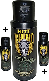 HOTRHİNO KADINLAR IÇİN VAJİNACLİTORİS LİBİDOCREAM 3 ADET VAJİNAVEKLİTORİS ZEVKARTTIRICI KREM 60 ML