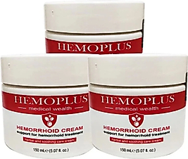 HEMOPLUS BÜYÜK BOY BAKIM KREMİ 3 ADET 150 ML