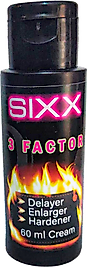 SIXX ERKEĞE ÖZEI 3 ETTKİ BİRDEN KREMİ 60 ML 3 ADET 3İN1 KREM