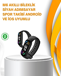 Akıllı Bileklik – Kalp Atışı, Uyku, Adımsayar ve Bildirim Takibi