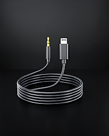 AUX Kablosu + Lightning Giriş 1 metre UCZZZİPHONEAUX-5