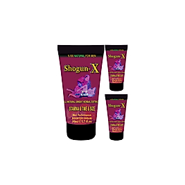 SHOGUNX EXTRA SİZE CREAM 3 ADET 50ML ERKEKLERE ÖZEL "GÜNLÜK" PENİSBAKIM MASAJ KREMİ