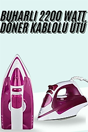 Buharlı Ütü 2200 Watt Seramik Tabanlı UUCZZZÜTÜGMSTRRRR1