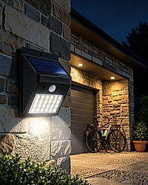 Solar LED Bahçe Işığı 20 LED 4 Mod XUCZDP53DUVARLAMBA-6