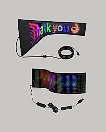 Gece Kullanıma Uygun  Pixel RGB LED Panel Estetik Atmosfer Işığı
