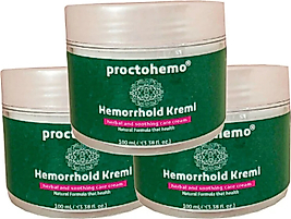 PROCTOHEMO BAKIM KREMİ 150 ML 3 ADET BİRDEN