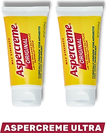 ASPERCREME ULTRA VÜCUT AĞRILARINDA ETKİLİ BİTKİSEL IÇERİKLİ MASAJ KREMİ 50 ML X 2 ADET