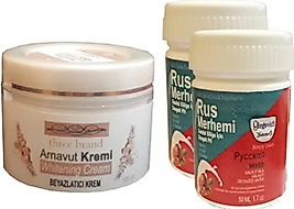 SÜPER THREE BRAND ARNAVUT KREMİ + RUS MERHEMİ 50 ML