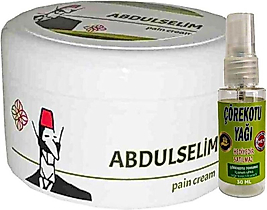 ABDÜLSELİM AĞRI DİNDİRİCİ MASAJ BAKIM KREMİ 200 ML+ÇÖREK OTU AĞRI YAĞ İLE