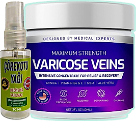 VARİCOSE VEİNS PURPLE BACAK BAKIM KREMİ 100 ML + ÇÖREK OTU YAĞI YAĞI 30 ML