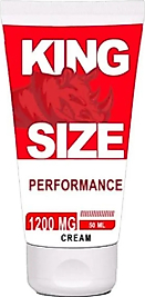 SÜPER KİNG SİZE 1200MG ERKEKLERE ÖZEL YOĞUN SERTLESTİRİCLİ BAKIM MASAJ KREMİ 50 ML X 1 ADET