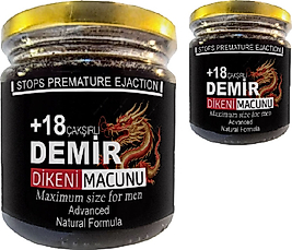 ÇAKŞIRLI DEMİR DİKENİ MACUNU 2 ADET SOĞUK ERKEKLER IÇİN 240 GR