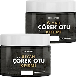 SÜPER SİYAH ÇÖREK OTU KREMİ VÜCUT BAKIM KREMİ 100 ML X 2 ADET